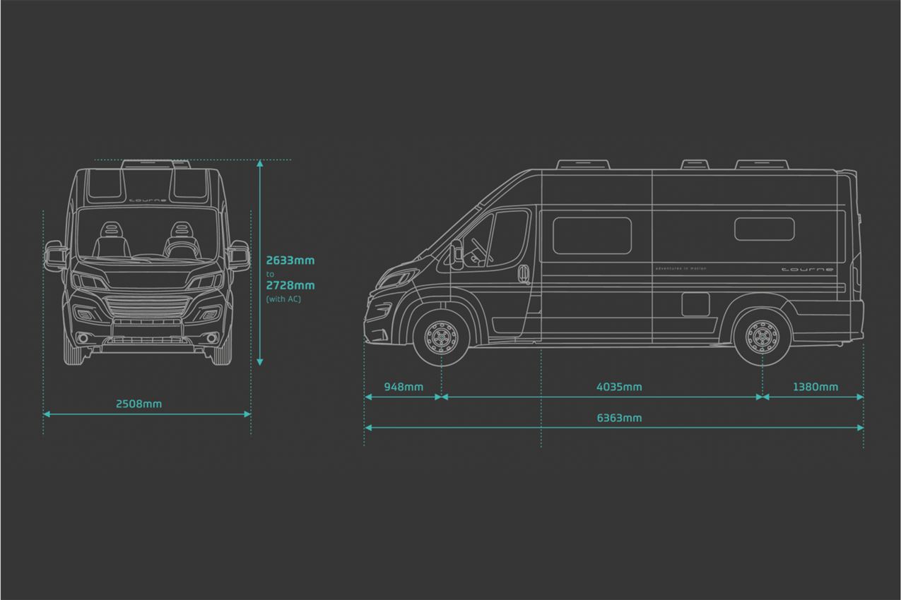 Tourne 6.4 Cruise aut. gear - Iron Grey